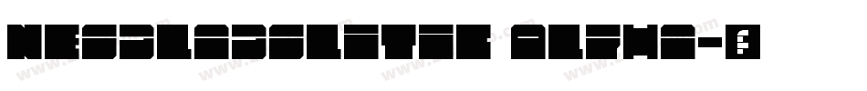 Neoglagolitic Alpha字体转换